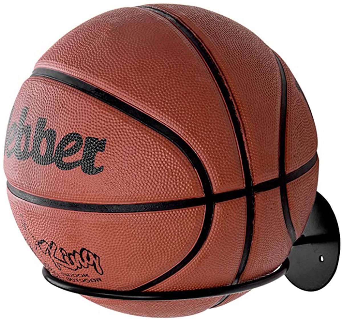 Lichtgewicht basketbalhouder, wandmontage balhouder