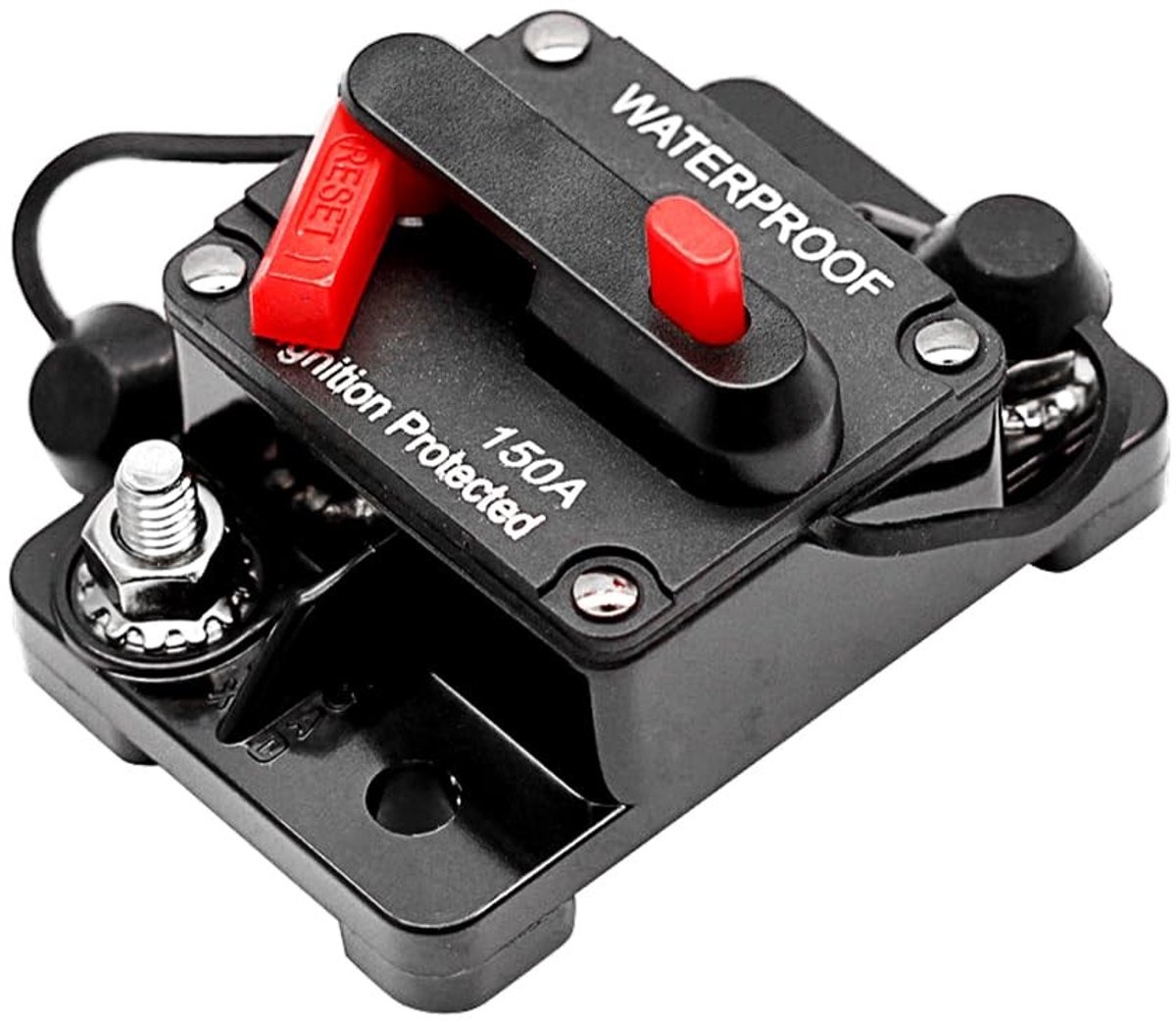 150A DC12-48V Auto Circuit Breaker voor Waterdichte Marine Audio Systemen en Accessoires
