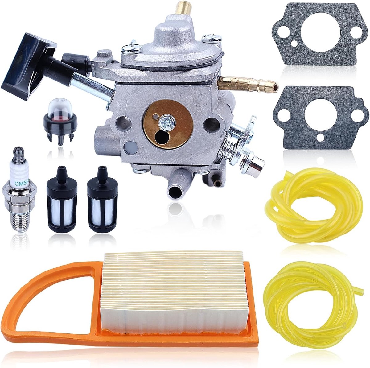 Carburateur en Luchtfilter Kit voor Backfan, Vervangende Onderdelen voor Tuinmachines, Geschikt voor Stihl Br500 Br550 Br600 en Meer, 120 Stuks