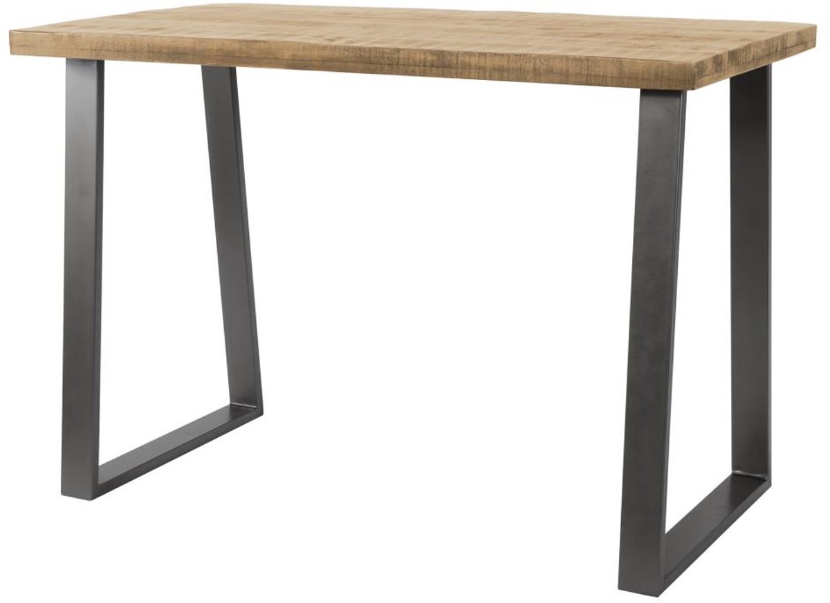 Giga Meubel Bartafel Trapezium - Naturel Hout - 135x70x92cm