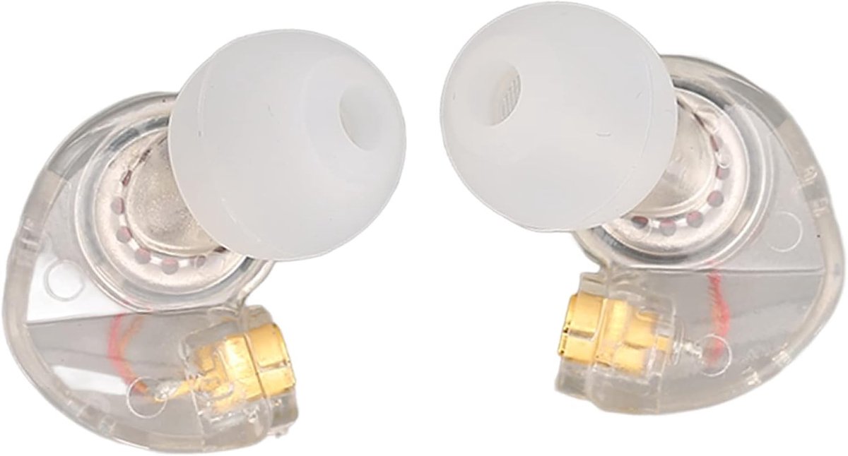 Vervangende Oordopjes voor HiFi Earphones, Pluggable en Afneembare Sport Earbuds met MMCX Interface - Transparant Design voor SE215, SE315, SE535