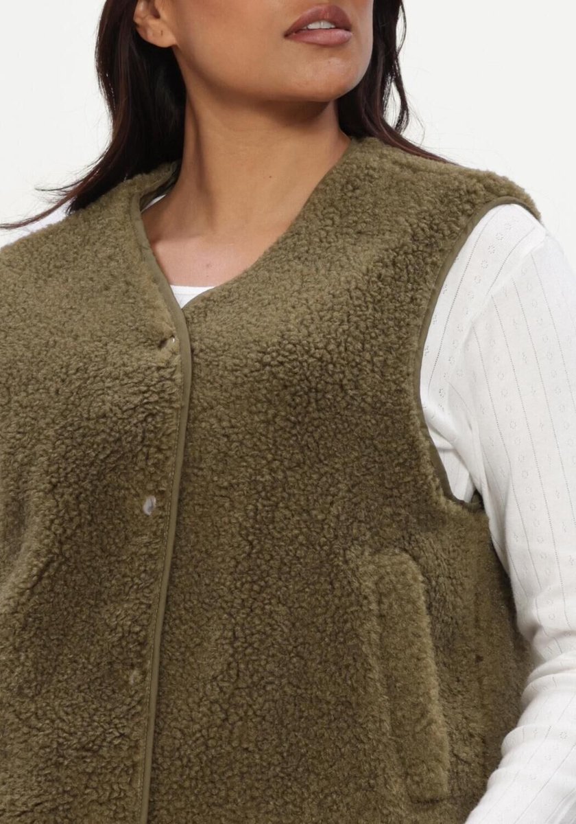 Object Objella Waistcoat Noos Blazers Dames - Olijf - Maat 42