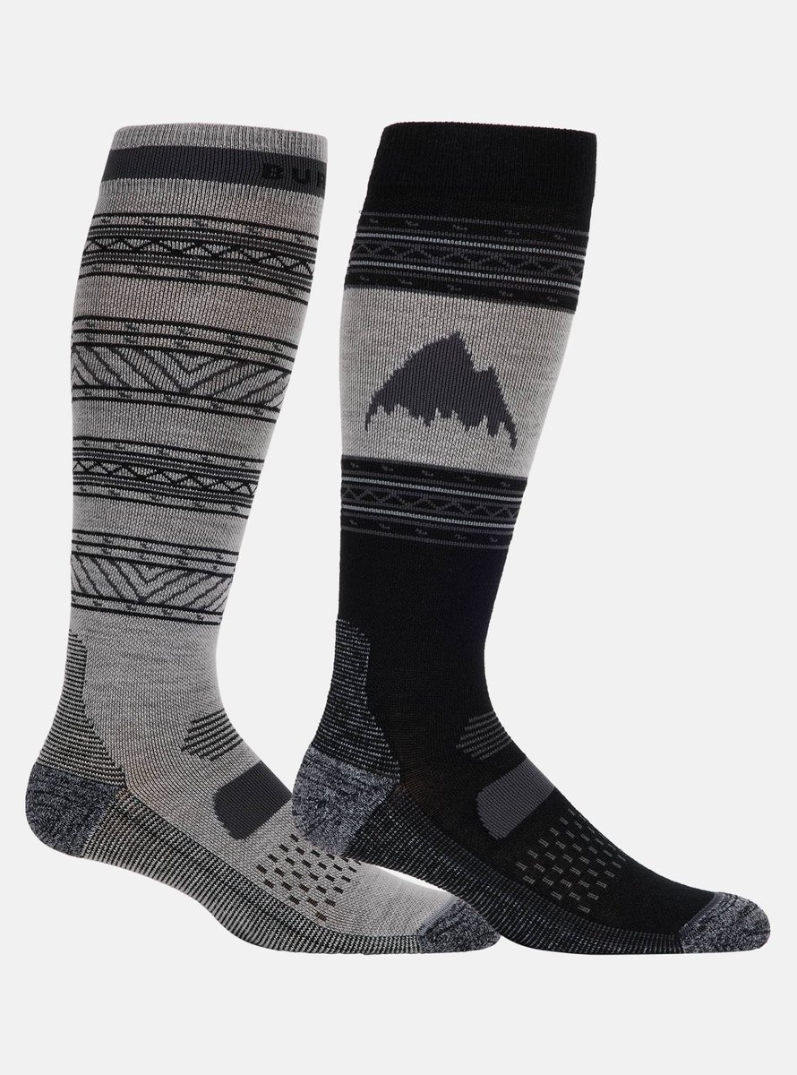 Burton Performance Lightweight Sokken 2 Paren 1/2-46 1/2 Man Zwart