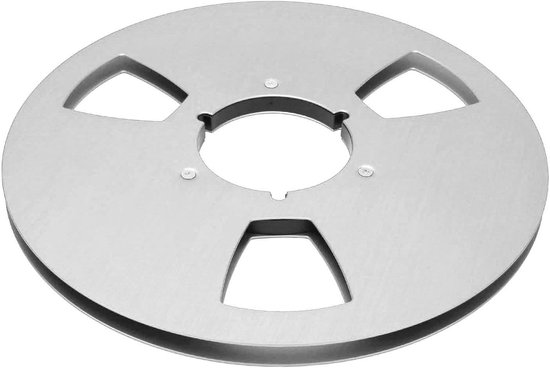 Lege windingspoel van 5 inch voor 10 ton tape, roestvrijstalen schroeven en kabeltrommel voor bandrecorder — afbeelding 4