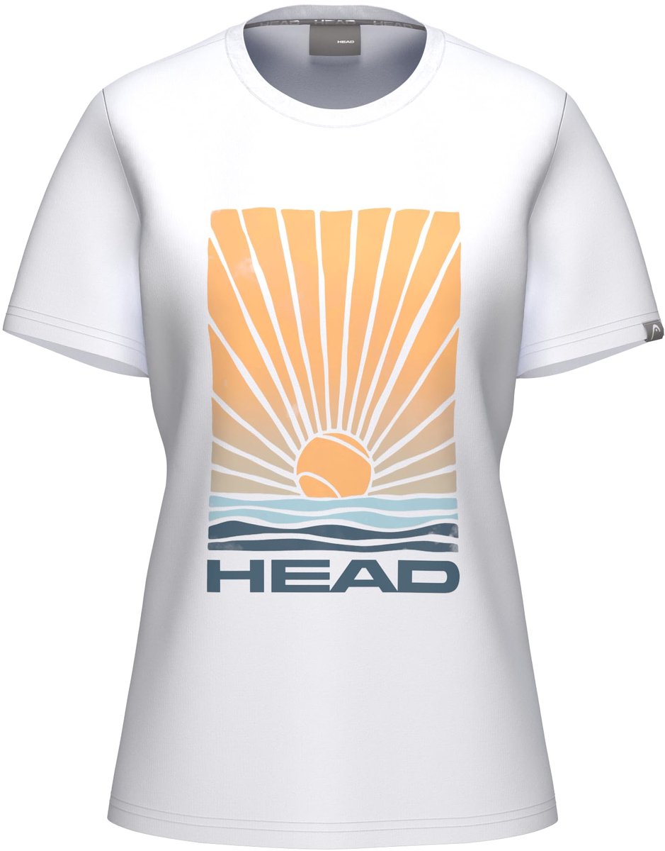 HEAD Vision T-shirt voor dames Wit