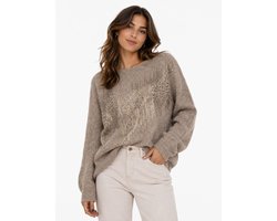 Red Button trui SRB5006 Sequin - Clay
