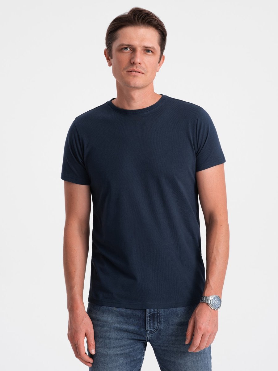 Ombre - Vamigo - T-Shirt Heren - Navy - Modaitalia