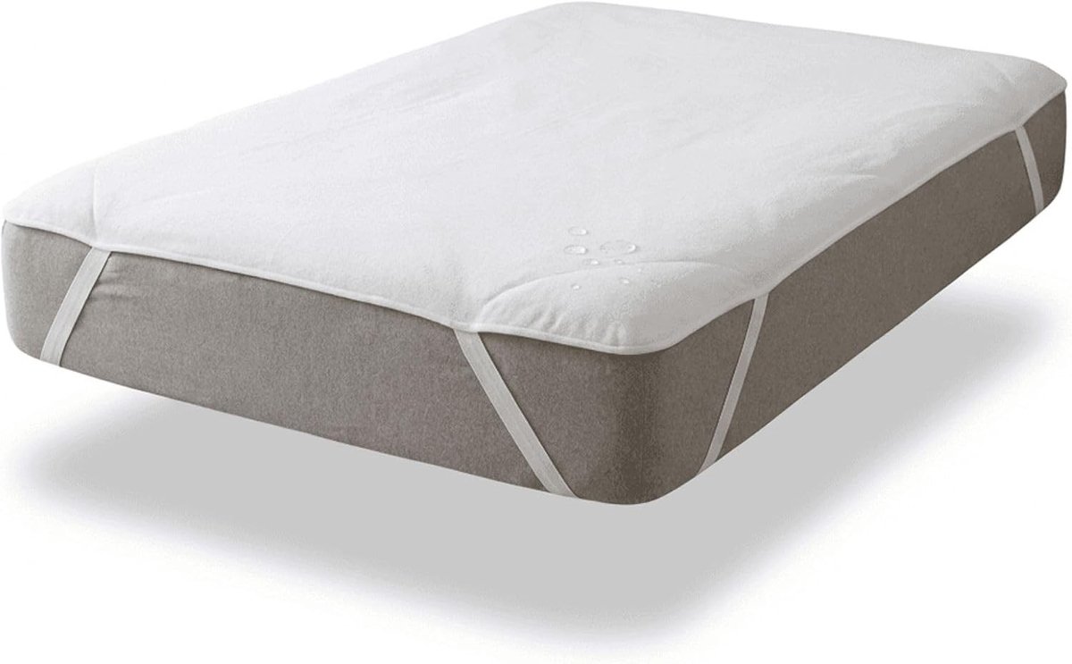 Matrasonderlegger 140x200 - Matrasonderlegger - Wit - 140 x 200 cm - Waterdicht en Ademend - Voor Hygiënische Slaapomgeving