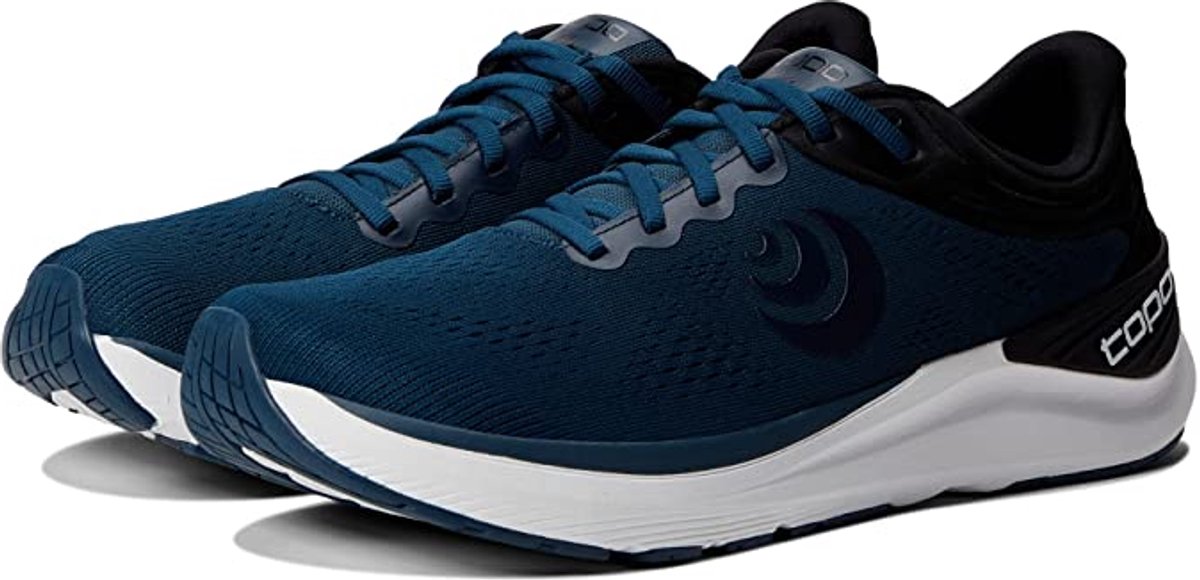 Topo Athletic Ultrafly 4 - Hardloopschoenen - Navy/Zwart - Maat 7.5