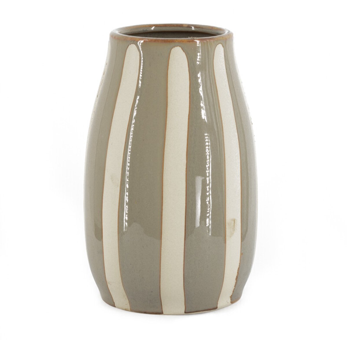Aardewerk vaas Contour L