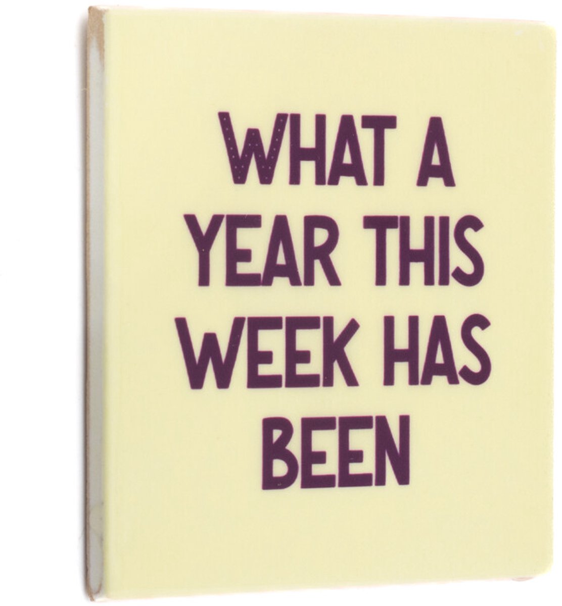 Tegeltje what a year