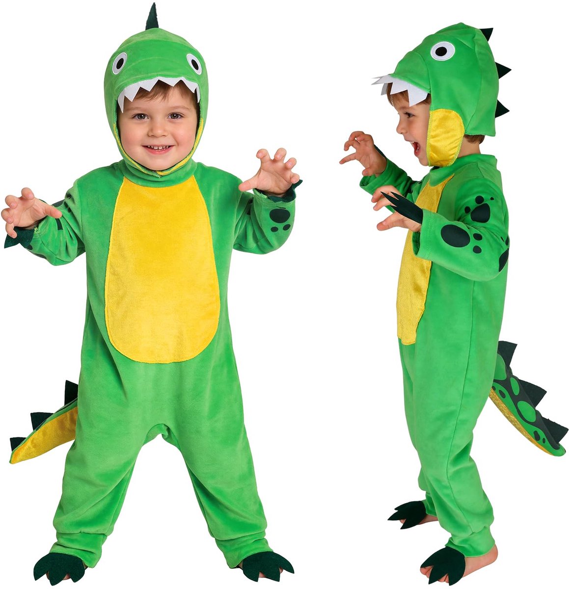 Beipegin Dinosaurus kostuum voor pasgeborenen met capuchon en staart, dierkostuum voor baby's, jongens, meisjes - ShopVlot