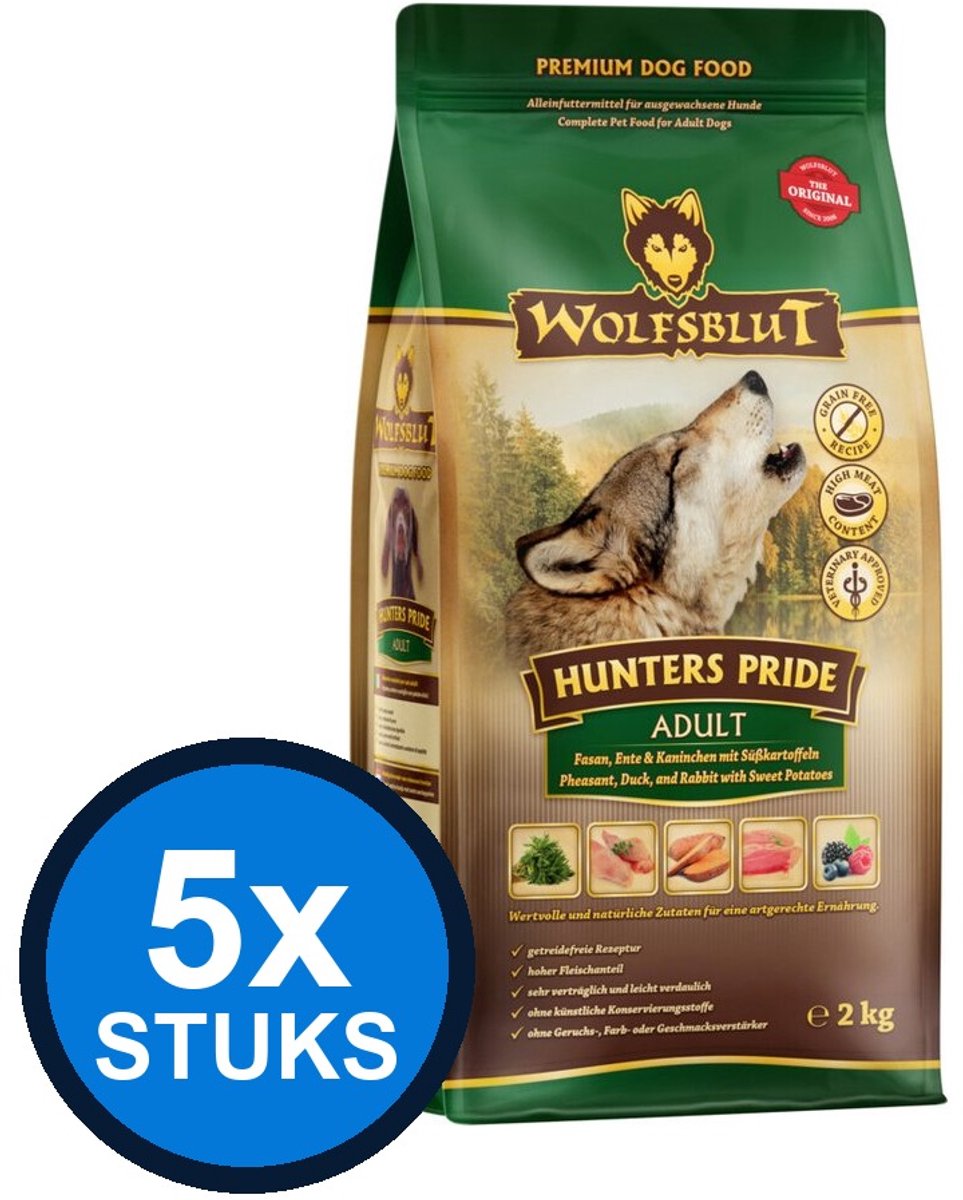 Wolfsblut Wolfsblut - Adult Hunters Pride - Hondenvoer Droogvoer - 2 kg