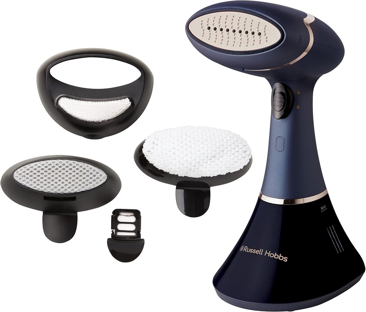 Thijox - Multifunctionele Handstomer Kledingstomer met Antibacteriële Stoom, 1800W, 32g/min, Reistrijkijzer met 4 Accessoires en Aroma-infusie voor Kl