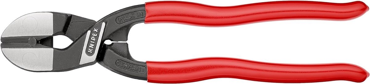 Thijox - CoBolt Compacte Boutensnijtang 200 mm, Kunststof Bekleed, Precisie Gereedschap voor Metalen Bevestigingen, Handgereedschap voor Klussen en Re