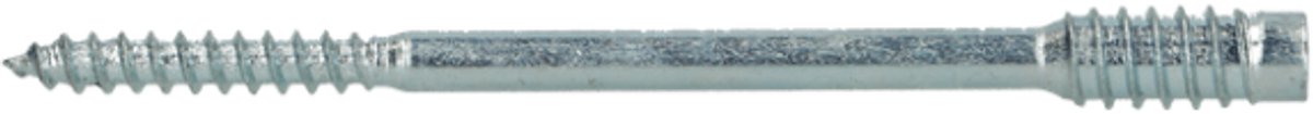 PGB‑Fasteners Afstandschroef T‑Drive T25 M6 x 120 mm — verzinkt Cr3+ — 50 stuks - afstandschroef T‑drive M6x120 - afstandschroef M6x120, T‑Drive T25 schroef, afstandshouder M6, PGB Fasteners afstandschroef, verzinkte afstandschroef 120 mm
