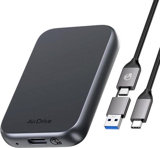 Snelle Externe SSD 1TB - 2000MB/s Opslag voor Laptop en PC van Snelle — afbeelding 2