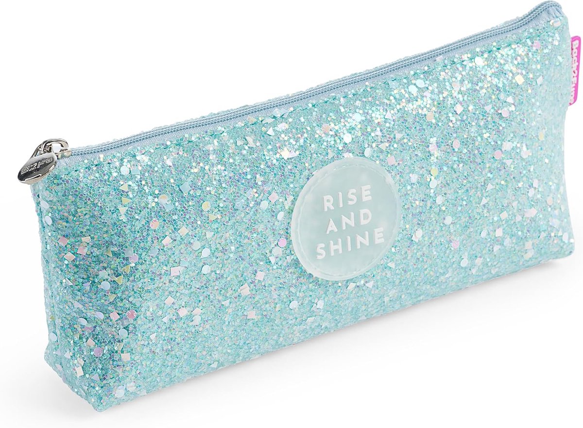 Pennenzak - Glitters - Enkelvoudig - Mooi design - Voor school en kantoor - SnelShoppen