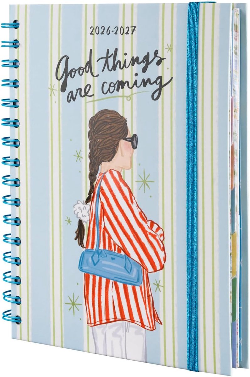 Thijox - A5 Academische Agenda 2026-2027 Weekoverzicht - Creatieve Back to School Planner - Mid Year Agenda - Spaanse Cadeaus - Stationery Cadeaus
