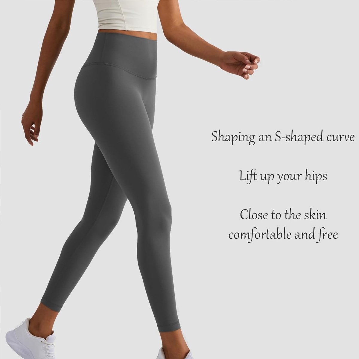 Hoge Taille Sportleggings voor Dames - Anti-Celulitis, Elastische Yoga en Fitness Pants voor Gym en Hardlopen
