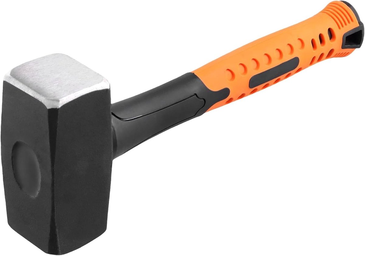 Klophamer van 1,5 kg met carbonstalen kop en ergonomische grip voor houtbewerking en klussen thuis