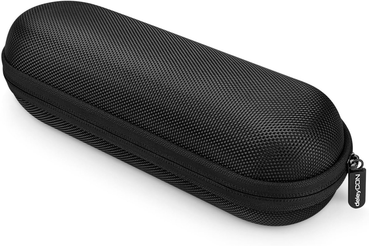 SnelShoppen - Travel Pouch Toilettas Hard Case Beschermhoes voor Elektrische Tandenborstels, Scheerapparaten, Kammen en Cosmetica - Zwart
