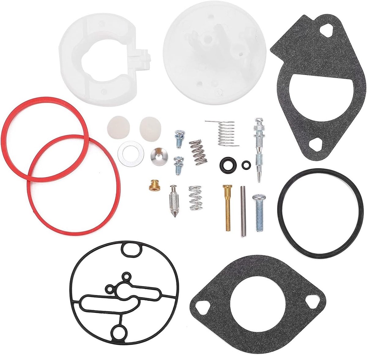 Complete Carburetor Rebuild Kits voor Nikki Carburateurs - Inclusief Onderdelen en Handleiding voor 796184, 698787, 699900, 699521, 792369, 790032