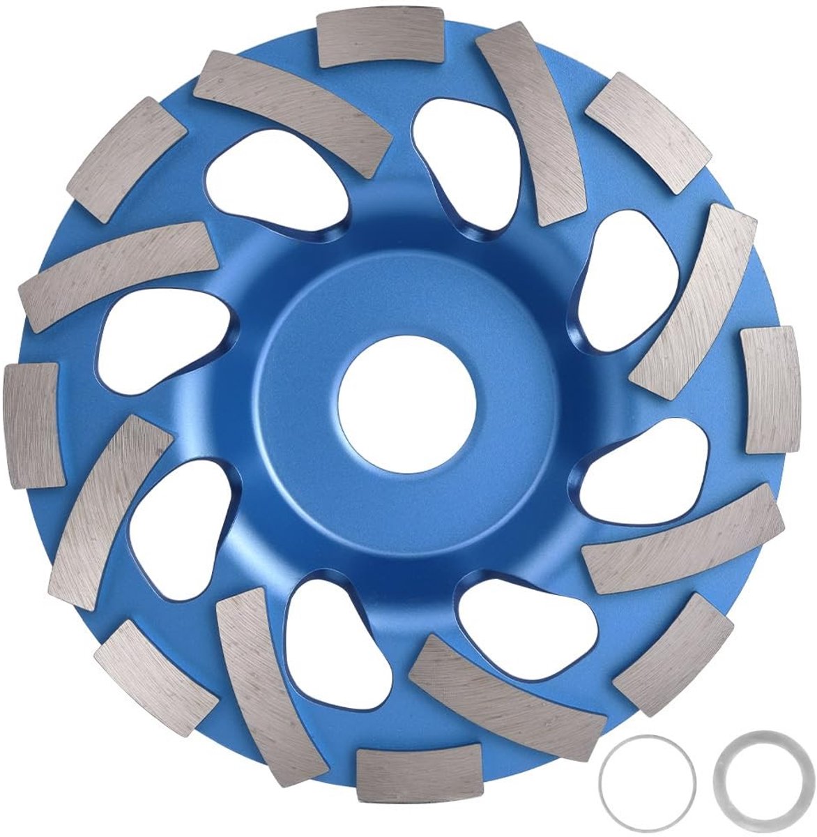 Professionele Diamant Slijpschijf van 125mm voor Graniet, Beton en Natuursteen met Reducer Ringen