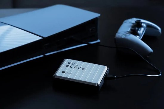 Western Digital Game Drive voor PlayStation - Externe harde schijf - USB 3.2 Gen 1 - HDD - 2TB - Wit — afbeelding 3