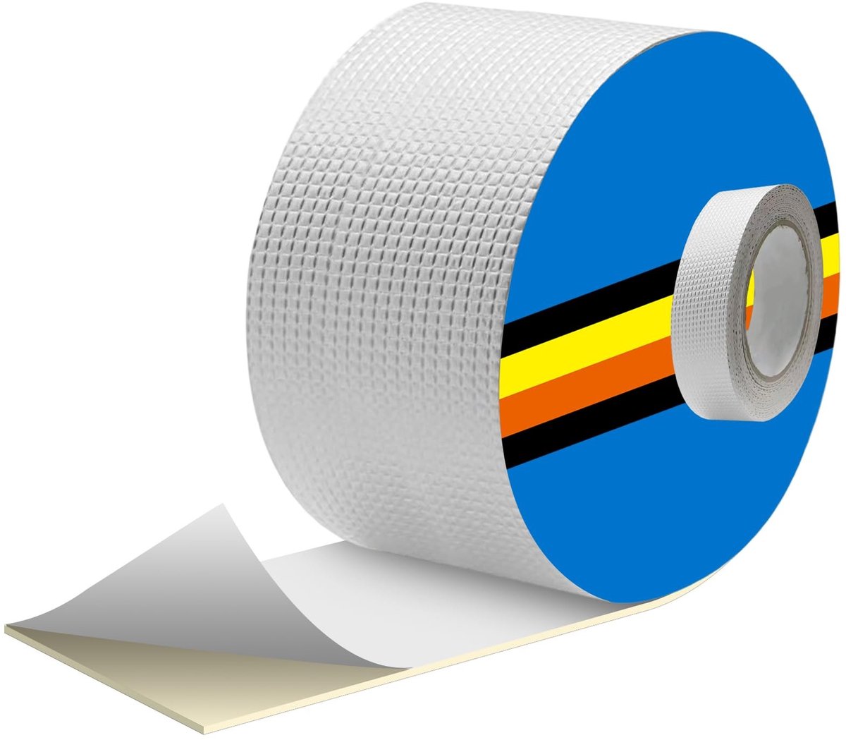 Dailygoods - 10 cm X 10 m Butylband, Zelfklevend Waterdicht Reparatietape, Aluminiumfolie Butylband, Butylrubber Weerbestendige Afdichtingstape, Onderwaterplakband voor Daklekkage, Oppervlaktescheuren, Buisbreuk