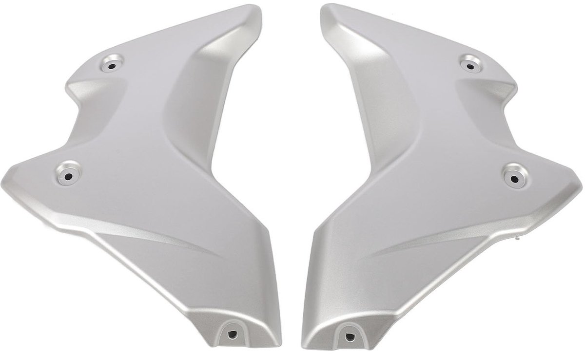 Dailygoods- Voorradiatorbeschermer Zijkuipafdekking - Motorfietsbeschermer - R1250GS 2018-2023 - ABS Materiaal - Lichtgewicht - Eenvoudig te installeren - Motorbeschermer