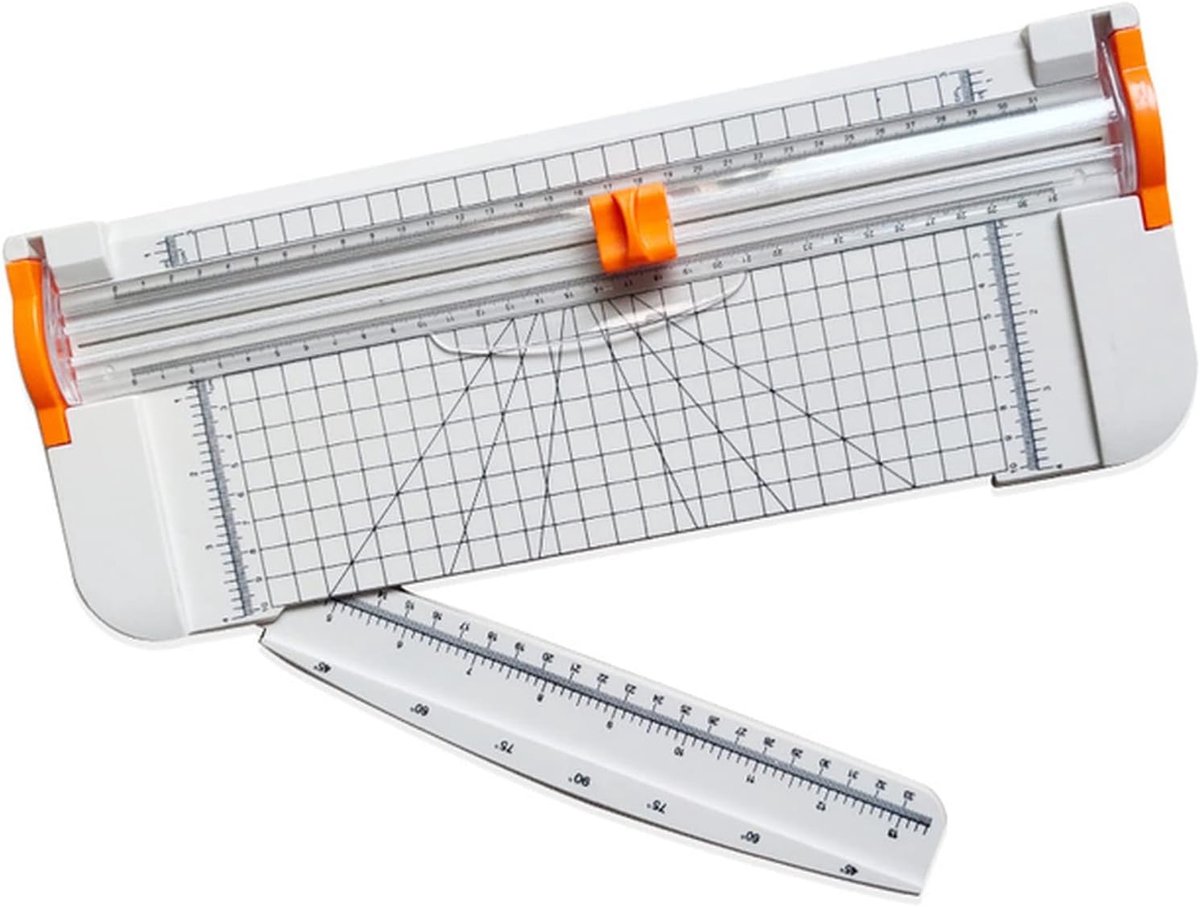 Papier Snijder - Snijmachine - Precisie Snijden - Lichtgewicht Ontwerp - A4 Formaat - Zwart