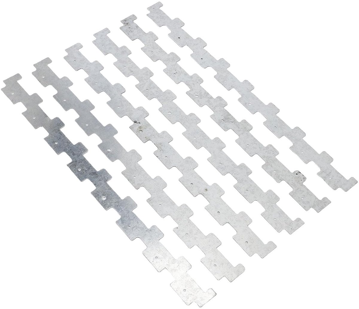 Bijenkorf Frame Afstandhouders - Bijenstrips - Bijenteelt Organisatie - Roestvrij Staal - 10 Stuks - Zilverkleurig