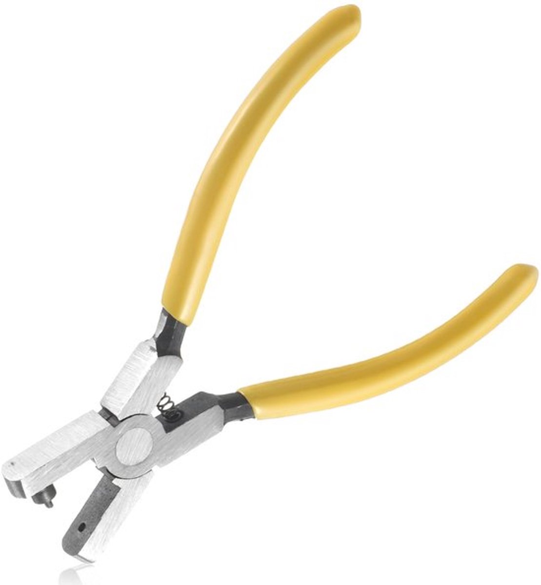 IMstore - Watch Strap Hole Punch - Leer perforator - Handig ontwerp - Geel - Voor