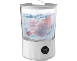 Mini wasmachine - Draagbare schoner - Reizen en thuis - Stille werking - 1.5 liter - Wit