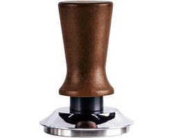 Koffietamper - Drukhamer Brouwen - Espresso Verdichten - Houten Handvat - 51MM - Naturel