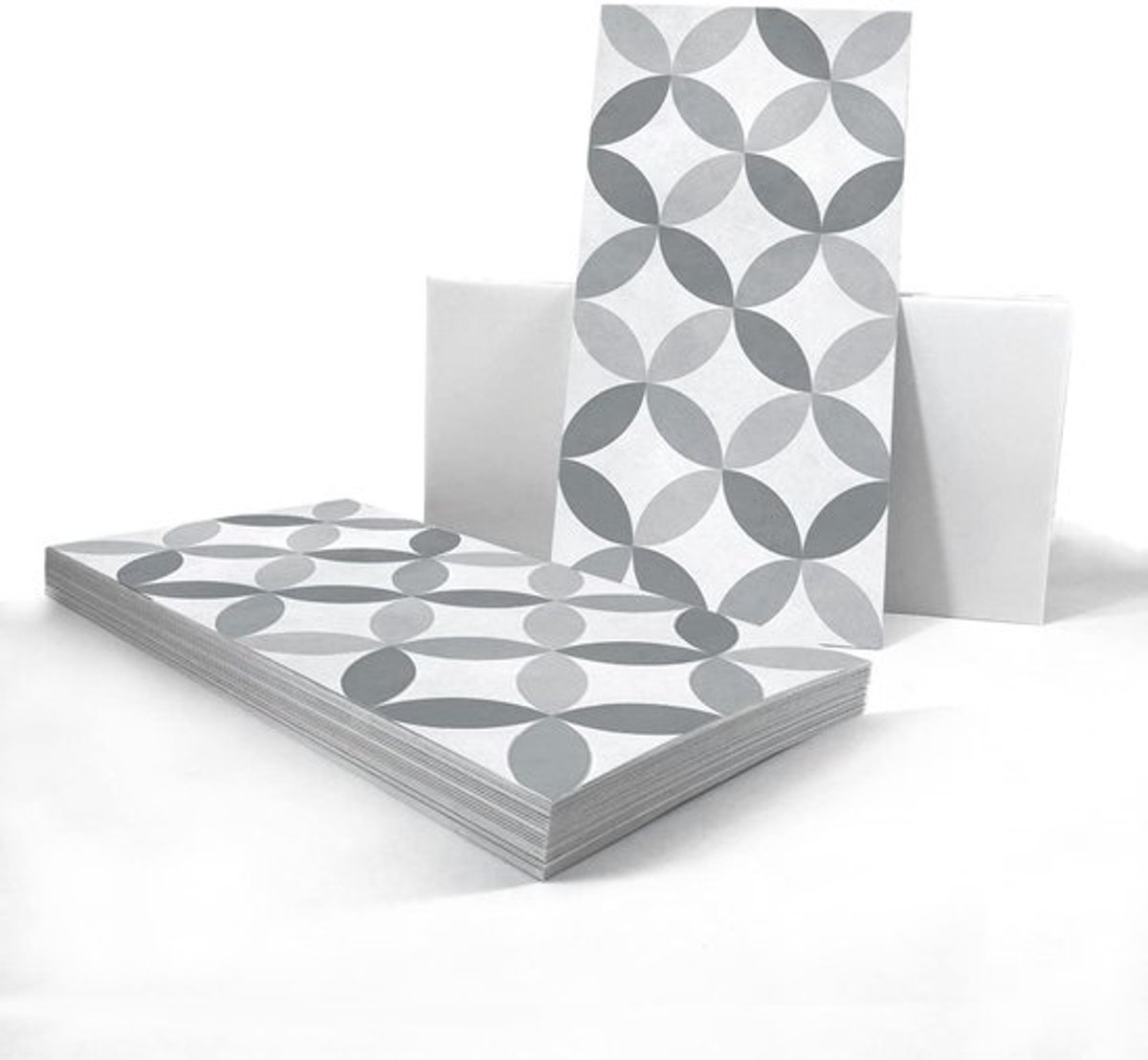 Dailygoods- Vloerstickers Antislip - PVC Tegelstickers - Zelfklevend - Decoratie