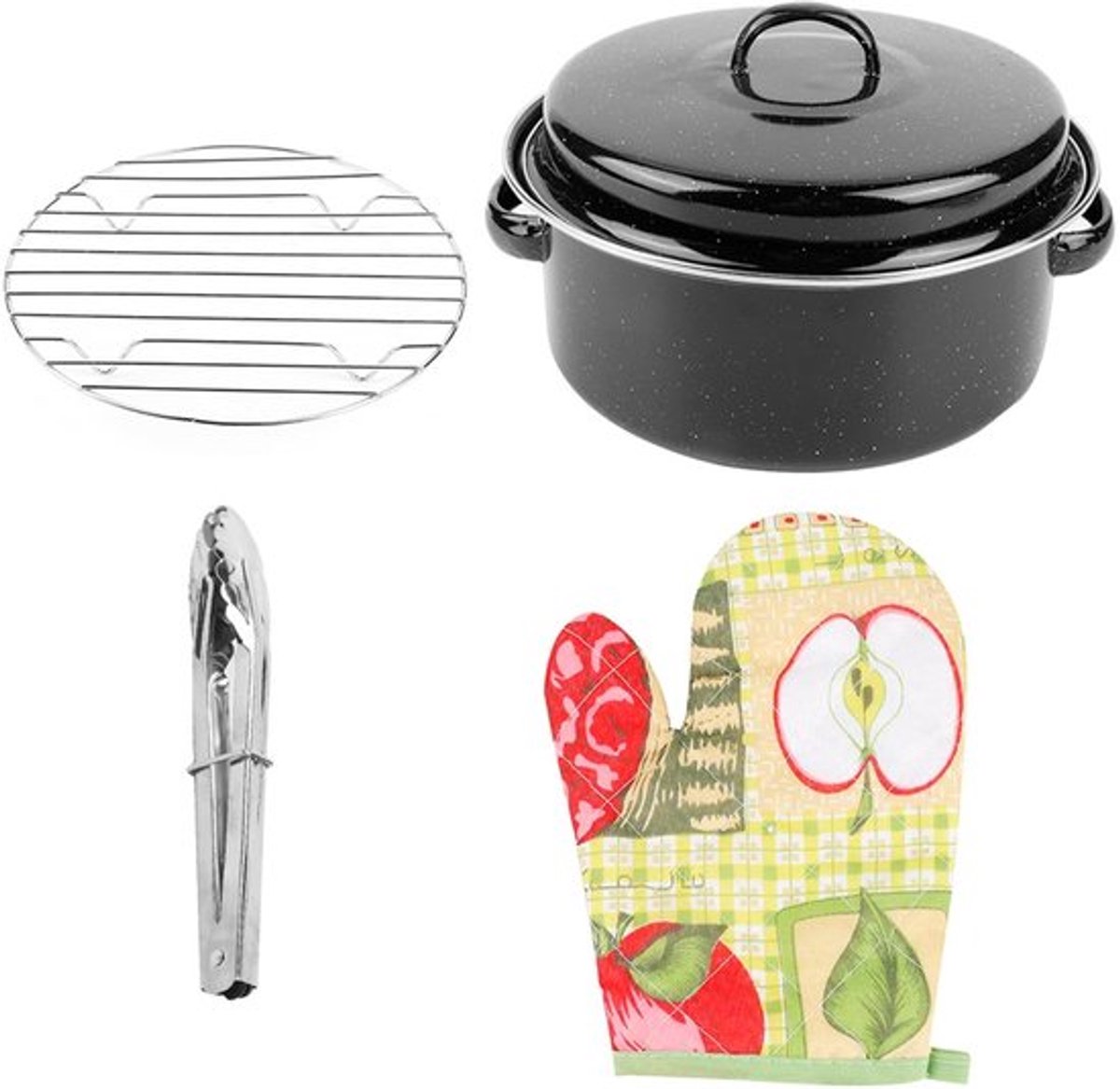 Dailygoody - Draagbare grillpot - Zoete aardappelvleesgrillpot - Met deksel voor