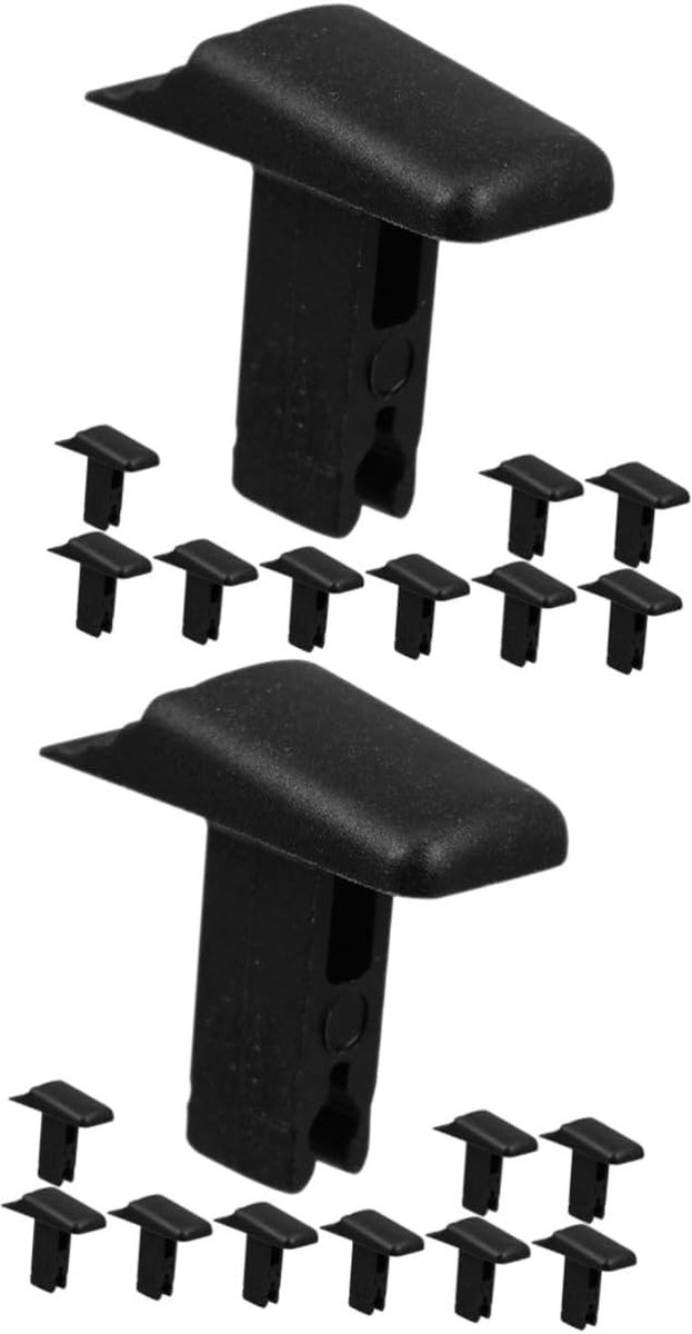 Ladder Onderdelen - Telescoop Ladder - Ladder Reparatie - Verstelbare Functie - 10 Stuks - Zwart