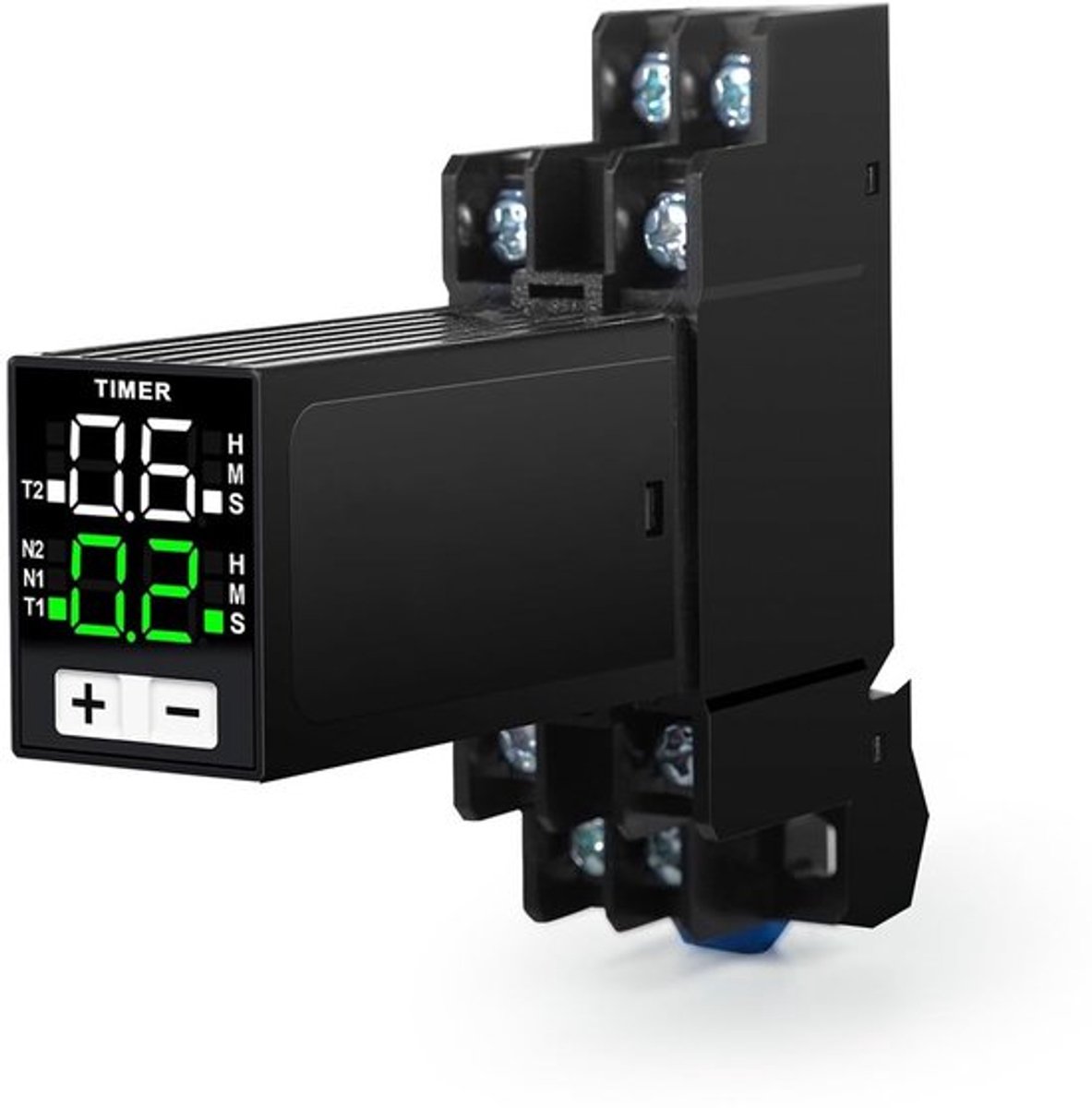 Allecto - Digitale Tijdrelais - Instelbare Timer - Voor Lichtcycli - 0.1s tot 99u