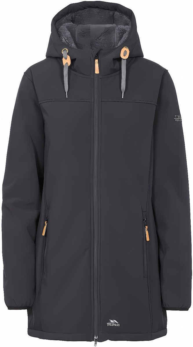 Trespass damesjas Kristen Softshell-jas voor dames Tp75 -L Zwart