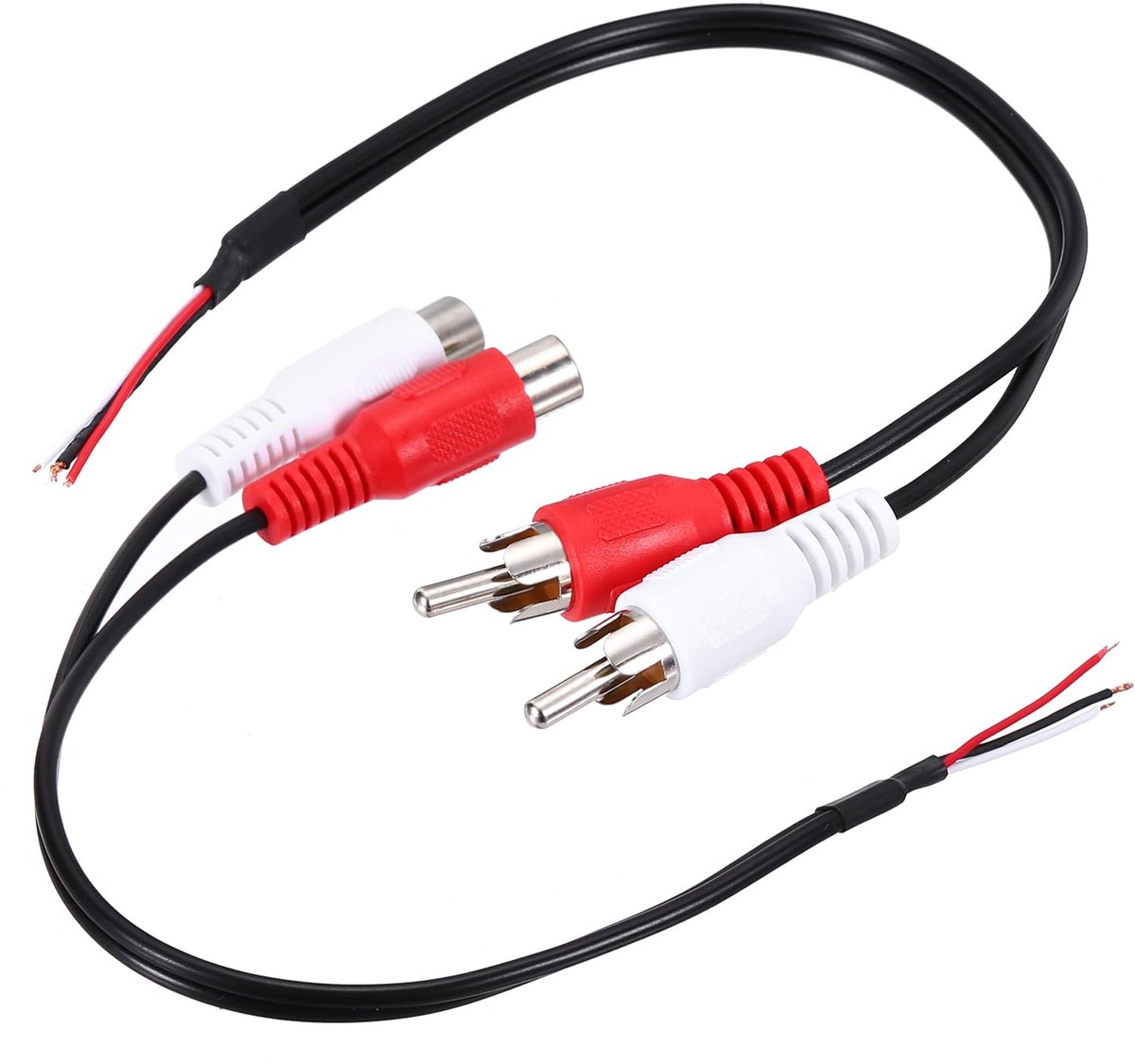 Elzusha - 2 Stuks Adapter Kabels voor Audio en Video Verbindingen