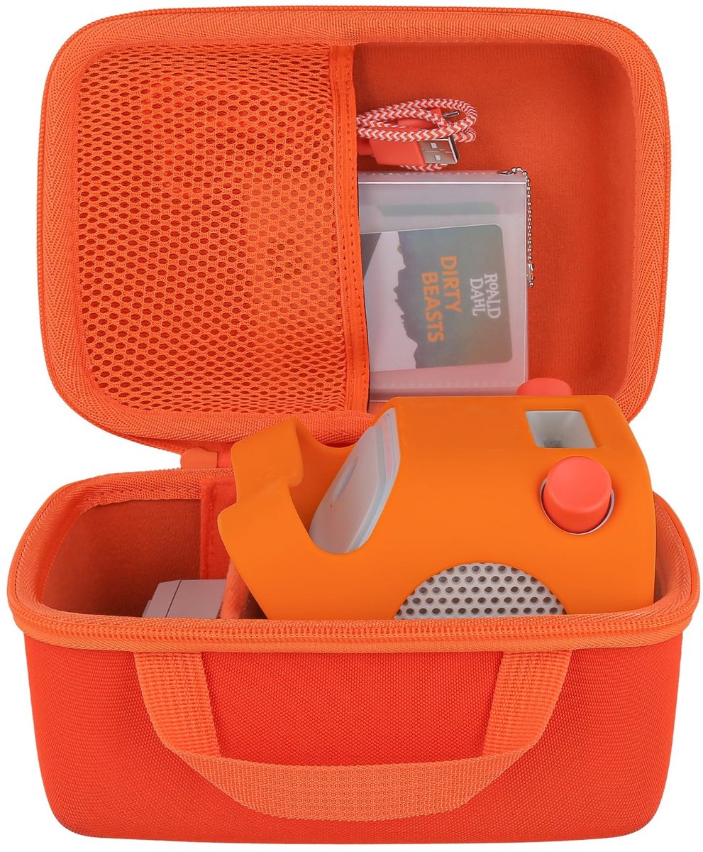 Elzusha - Hard Case voor Yoto Kinderaudio Speler - Inclusief Transparante Kaarthouder