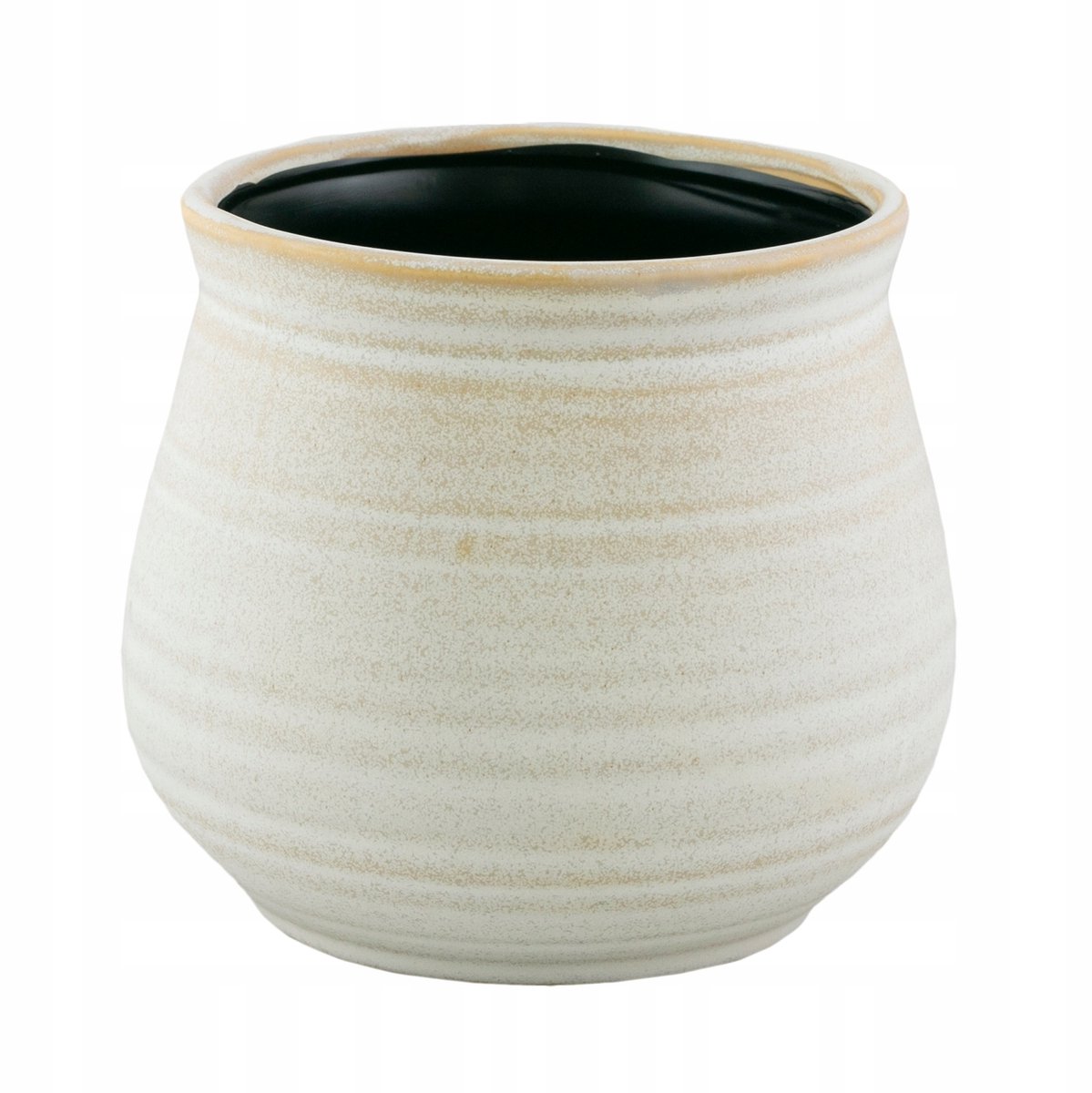 Merkloze Beige Keramieken Pot - Ø 14 cm