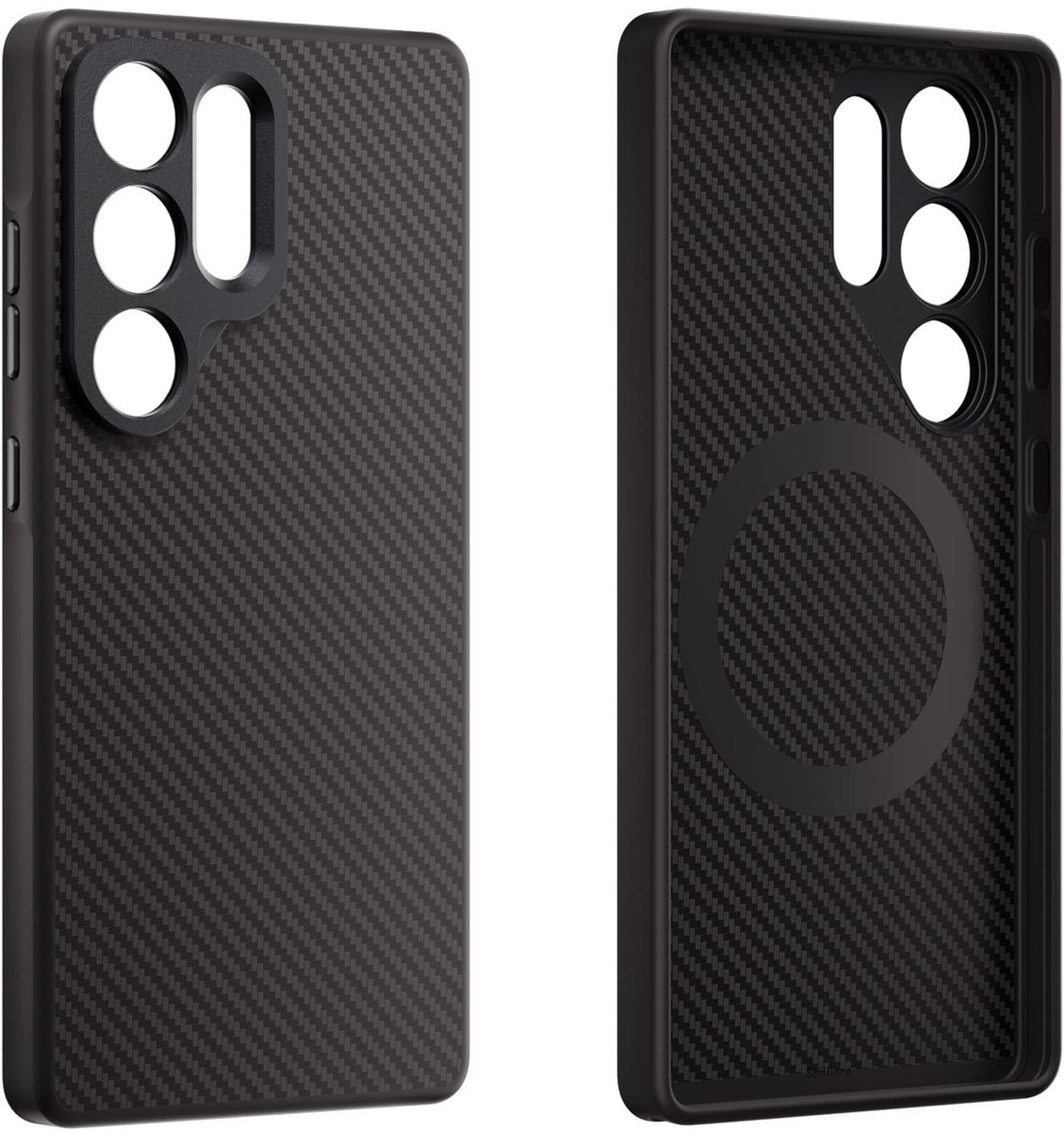 Elzusha - Pro Filmmaker Case voor Samsung S25 Ultra met Magnetische Filterondersteuning
