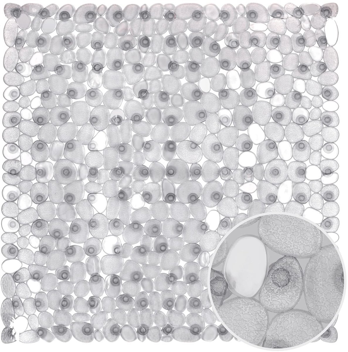 Elzusha - Antislip Douchmat van PVC 54 x 54 cm