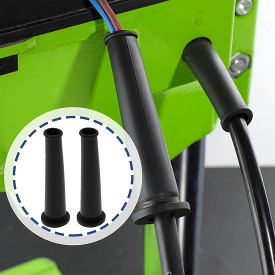 Set van 10 Rubber Kabelsleeves voor Hoekslijpers, 68 x 9 mm, Bescherming voor Draden, Accessoires voor Gereedschap en Elektrisch Gereedschap — afbeelding 4