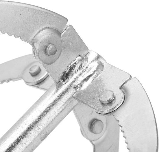 Weed Root Verwijder Tool met 4 Klauwen, Vouwbare Onkruidmes voor Aquatische Planten, Ideaal voor Vijvers en Stranden met 10 m Touw — afbeelding 3