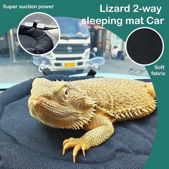 2-in-1 slaapmat voor kleine dieren - Hangmat voor hamsters, chinchilla's, muizen en vogels - Comfortabele ondersteuning voor knaagdieren en reptielen — afbeelding 2