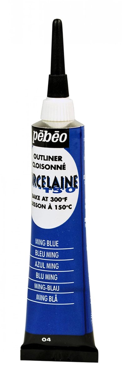 Pebeo Porcelaine 150 Contour 20ml, Gold